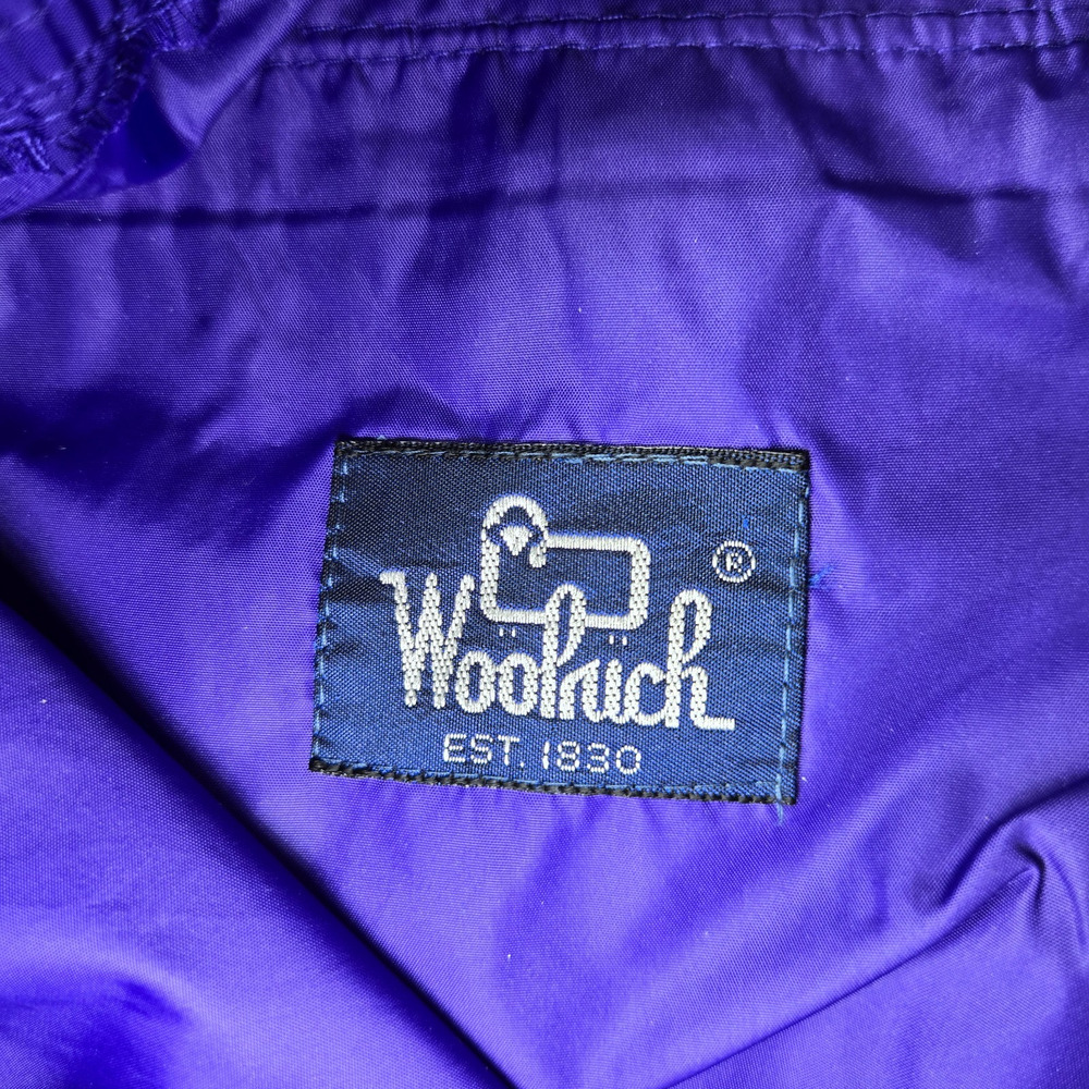Vintage Woolrich Pack It Rain Pants Womens L Purple Packable Hiking Camping Vtg - Picture 11 of 15